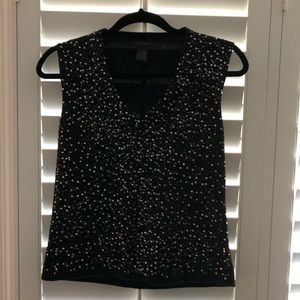 Sequence sweater tank.